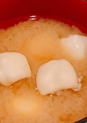すりおろし蓮根のもっチーズの、味噌汁！-レシピのメイン写真