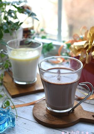 ブランデーで体温まる♡ホットチョコミルク-レシピのメイン写真