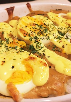 余ったホワイトソースで！カレードリア!?-レシピのメイン写真