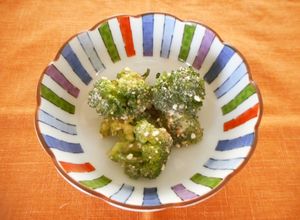 茹で野菜のカッテージチーズ胡麻和え-レシピのメイン写真