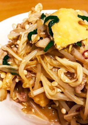 もやしと油揚げの甘辛味噌炒め-レシピのメイン写真