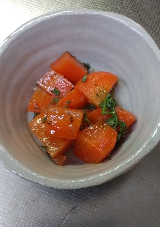 皮付き蒸しにんじんサラダ・モロッコ風-レシピのメイン写真