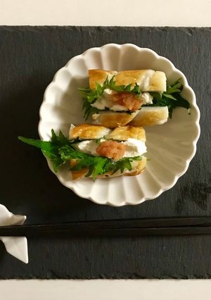 【1分つまみ】ちくわ 大葉明太チーズ-レシピのメイン写真