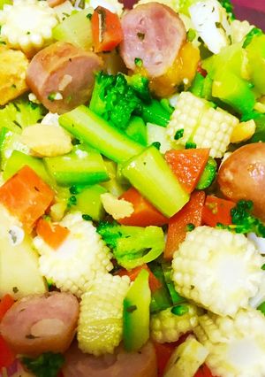 温野菜のチョップドサラダ-レシピのメイン写真