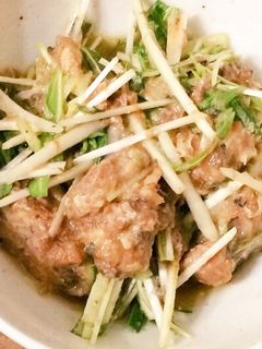 サバの味噌煮缶で時短サラダ-レシピのメイン写真