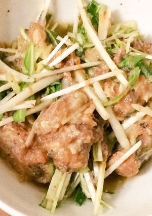 サバの味噌煮缶で時短サラダ-レシピのメイン写真