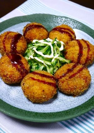 簡単！銀鮭コーンコロッケ☆味噌バター風味-レシピのメイン写真