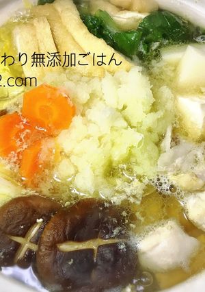 大根たっぷり！絶品みぞれ鍋-レシピのメイン写真