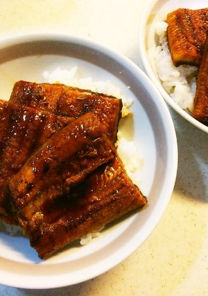 フライパンで簡単！ふんわり鰻丼-レシピのメイン写真
