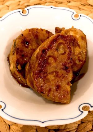 やみつき！レンコンの肉挟み焼き-レシピのメイン写真