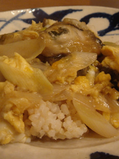 カキと卵の甘辛丼-レシピのメイン写真