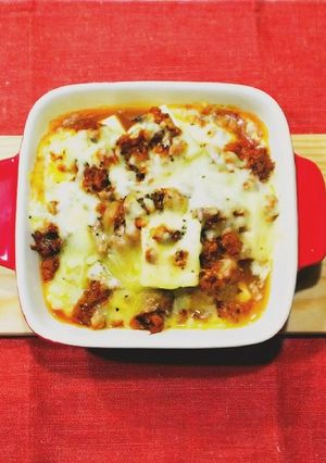 材料三つで絶品豆腐グラタン-レシピのメイン写真