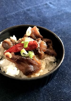 調味料３つで☆すじ煮丼！-レシピのメイン写真