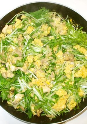 水菜の親子丼♪簡単-レシピのメイン写真