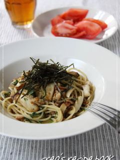 エリンギとツナの和風パスタ-レシピのメイン写真