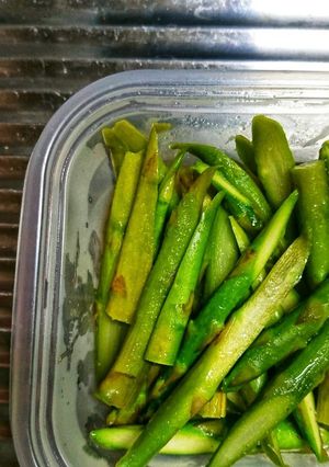 アスパラ炒め蒸し【常備菜】-レシピのメイン写真