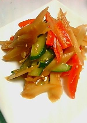 ごぼうの中華風サラダ-レシピのメイン写真