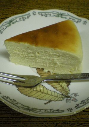 スフレチーズケーキ-レシピのメイン写真