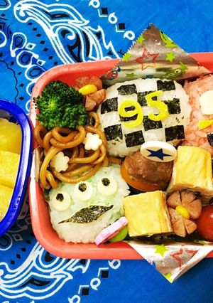 トイストーリー＊カーズ キャラ弁-レシピのメイン写真
