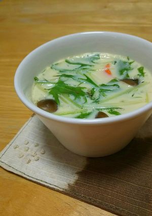 お鍋で湯煎♪シンプル茶碗蒸し-レシピのメイン写真