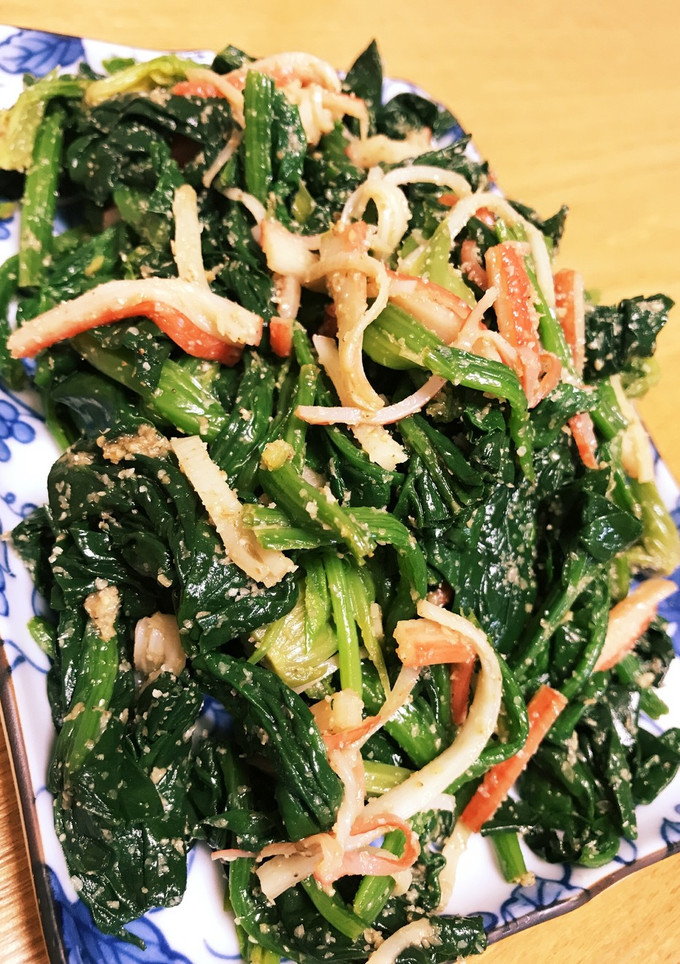 あっさり旨い☆ほうれん草のごまナムル-レシピのメイン写真