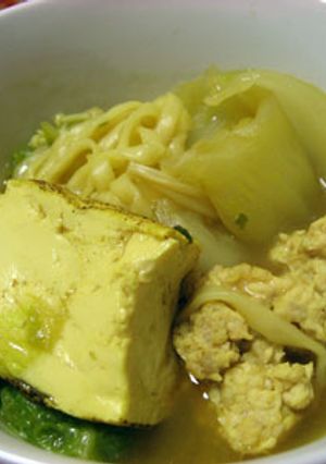 カレーうどん鍋-レシピのメイン写真