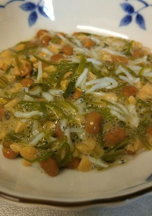 納豆とめかぶとしらすのネバネバ和え-レシピのメイン写真