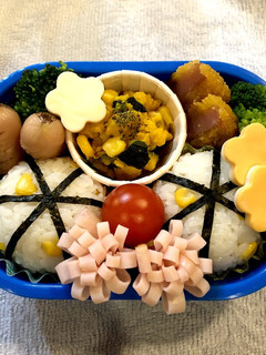可愛い*ひな祭りに*ぼんぼり*桃の花弁当-レシピのメイン写真