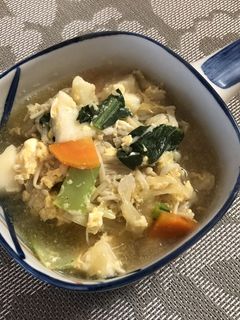 うまみ満点!はんぺんと卵のふわふわスープ-レシピのメイン写真