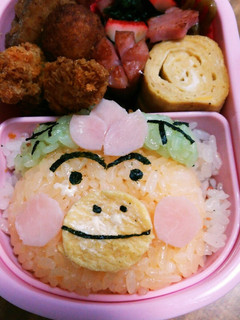 今日のキャラ弁2/27(はなかっぱ)-レシピのメイン写真