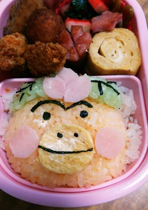 今日のキャラ弁2/27(はなかっぱ)-レシピのメイン写真