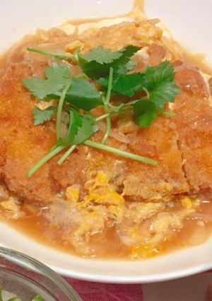 TOP10入り★惣菜で！ふわとろカツとじ-レシピのメイン写真