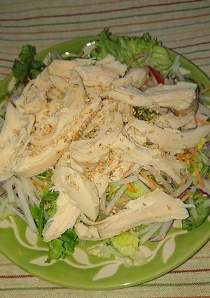 むね肉の野菜たっぷりのサラダ-レシピのメイン写真