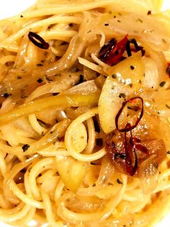 牡蠣オイルのパスタ 絶品です-レシピのメイン写真
