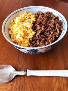 〜節約レシピ〜10分で完成そぼろ丼☆-レシピのメイン写真