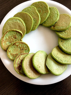 お野菜パンケーキ(米粉) 離乳食幼児食に-レシピのメイン写真