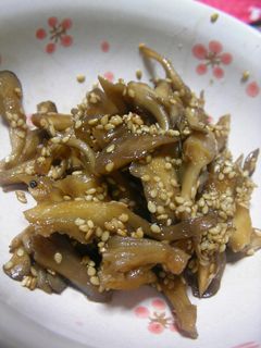 【男の料理】舞茸のきんぴら-レシピのメイン写真