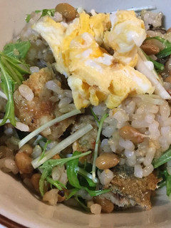 サンマの香草焼きと納豆のまぜご飯-レシピのメイン写真