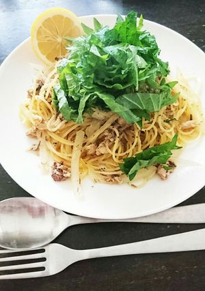 サバ缶のさっぱりパスタ-レシピのメイン写真