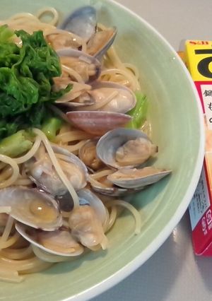 春の先取り、かたずけ？パスタ-レシピのメイン写真
