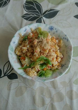 ツナレタスチャーハン-レシピのメイン写真