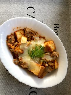 鶏肉と厚揚げのキムチチーズ焼き♪-レシピのメイン写真