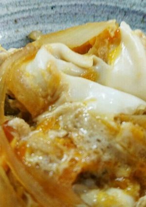カキ醤油で作った割下で簡単トロトロ親子丼-レシピのメイン写真