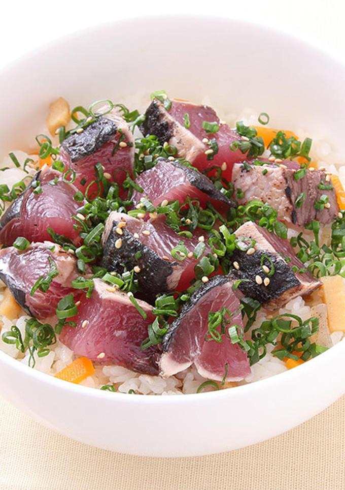 かつおたたきの五目すし丼-レシピのメイン写真