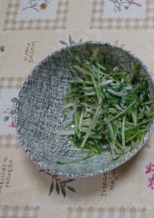 水菜のしらすふりかけ-レシピのメイン写真