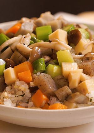 素材の旨味引き立つ、体をいたわる野菜寿司-レシピのメイン写真