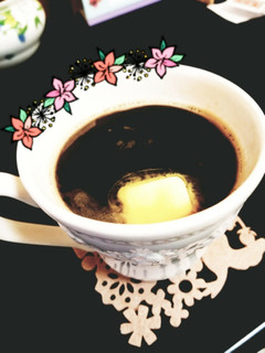 バターの風味+コク香る♡バターコーヒー-レシピのメイン写真