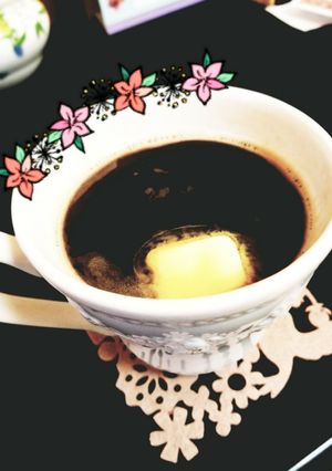 バターの風味+コク香る♡バターコーヒー-レシピのメイン写真