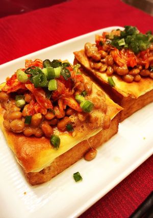 簡単厚揚げツナ挟み焼き♡ダイエットにも♩-レシピのメイン写真