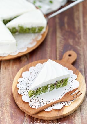 抹茶のケーキ-レシピのメイン写真